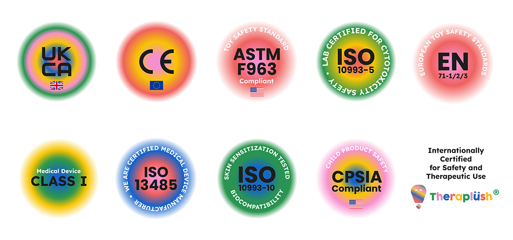 TheraPlush is officially recognised as a Class I Medical Device