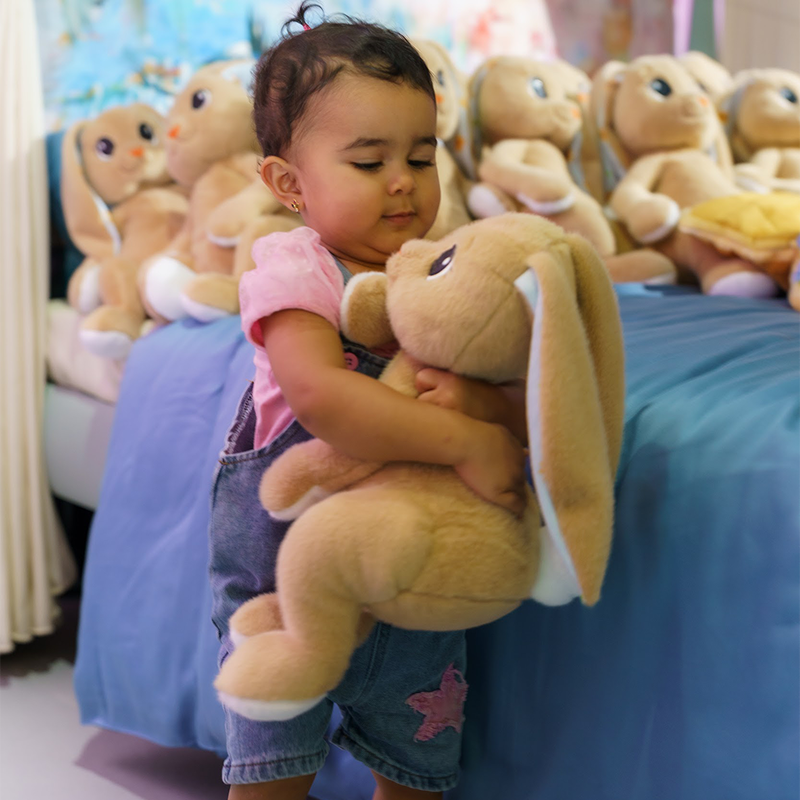 TheraPlush is more than a toy — it’s a medically certified therapeutic companion designed to bring comfort, emotional grounding, and a sense of identity to children experiencing trauma, separation, or instability